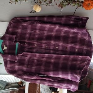 Purple Plaid Flannel